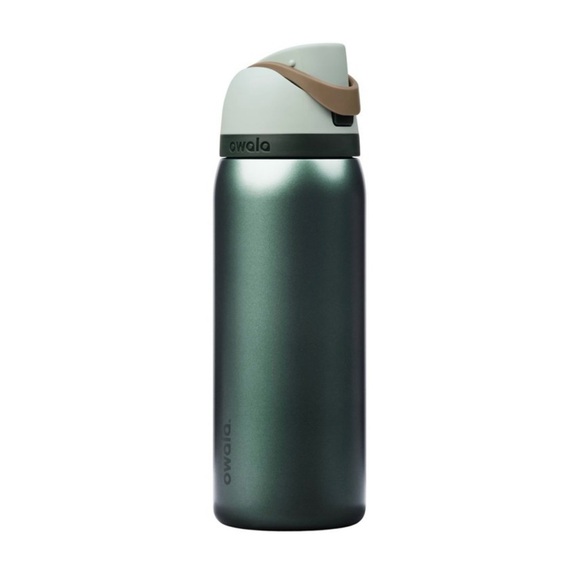 Owala HOLIDAY SPECIAL EDITION 32 oz FreeSip Water Bottle METALLIC GREEN